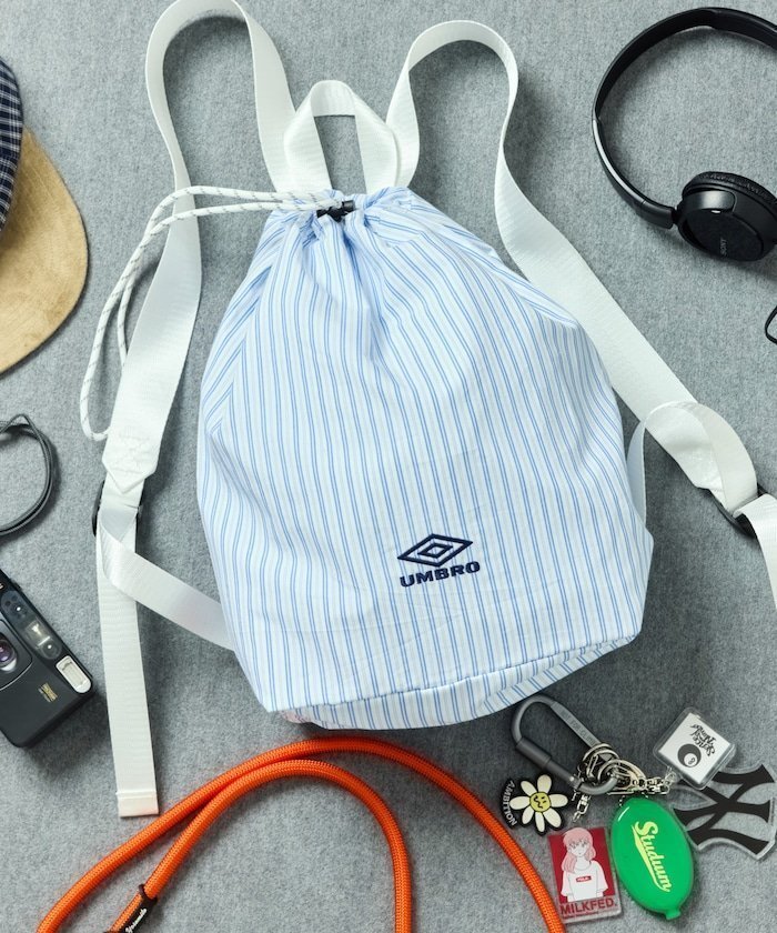 【フリークスストア/FREAK'S STORE】のSP Packable Mini Bag インテリア・キッズ・メンズ・レディースファッション・服の通販 founy(ファウニー) 　ファッション　Fashion　レディースファッション　Fashion for Women　バッグ　Bags　2026年　2026　2026春夏・S/S　Spring/Summer 2026 SS26　コンパクト　Compact, Small Size　ストライプ　Stripe, Striped Pattern　スポーティ　Sporty, Casual Athletic　チェック　Check, Plaid, Tartan　トレンド　Trend, Trending Now　ドローコード　Drawcord, Drawstring Cord　別注　Limited Edition, Custom Order　夏　Summer　S/S・春夏　SS, Spring/Summer, Warm Season　ブルー|ID: prp329100004987748 ipo3291000000037364626