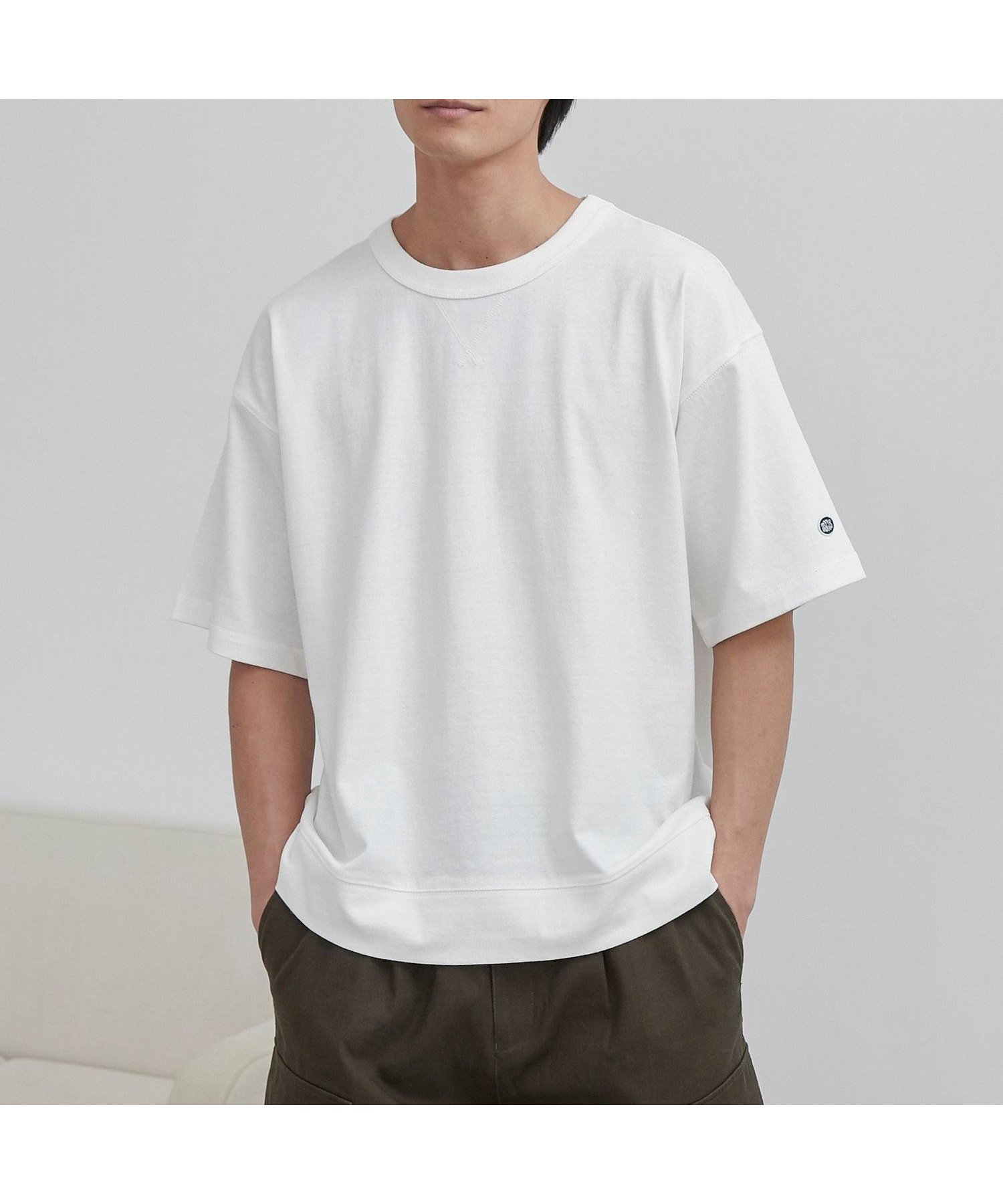 【コーエン/COEN】のDISCUS(ディスカス)別注 USAコットンスウェットTシャツ(WEB限定カラー) 大人の最旬トレンドファッション＆コーディネート founy(ファウニー) 　ファッション　Fashion　レディースファッション　Fashion for Women　トップス・カットソー　Cut & Sew Tops　シャツ・ブラウス・オフィスカジュアル　Elegant Blouses & Button-Ups　レディースパーカー・カジュアルフーディー　Casual Hoodies & Sweatshirts　ロングTシャツ・Tシャツ　Longline T-Shirts & Tees　スウェット・クルーネックトップス　Sweatshirts & Crewnecks / Relaxed Fit Sweat Tops　シンプル　Simple, Minimal　スウェット / スエット　Sweatshirt, Sweatwear　スポーツ　Sports, Activewear　バランス　Balance, Style Balance　ベーシック　Basic, Essential　別注　Limited Edition, Custom Order　メンズ　Men's, Menswear　モチーフ　Motif, Design Theme　リゾート　Resort, Vacation Style　リラックス　Relax, Relaxed Fit　おすすめ　Recommended / Our Picks　 other-1|ID: prp329100004987754 ipo3291000000037364664