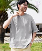 【その他のブランド/Other】のヘビーオンス ビッグシルエット 半袖 Tシャツ 26SS 大人の最旬トレンドファッション＆コーディネート founy(ファウニー) ファッション Fashion レディースファッション Fashion for Women トップス・カットソー Cut & Sew Tops シャツ・ブラウス・オフィスカジュアル Elegant Blouses & Button-Ups ロングTシャツ・Tシャツ Longline T-Shirts & Tees 春 Spring シンプル Simple, Minimal ビッグ Big, Oversized ボーダー Border, Stripe 半袖 Short Sleeve, Half Sleeve S/S・春夏 SS, Spring/Summer, Warm Season 再入荷 Restock / Back in Stock プチプライス・低価格 Affordable / Budget Price 夏 Summer 2026年 2026 2026春夏・S/S Spring/Summer 2026 SS26 thumbnail Aグレー|ID: prp329100004987775 ipo3291000000037364843