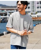 【その他のブランド/Other】のヘビーオンス ビッグシルエット 半袖 Tシャツ 26SS 大人の最旬トレンドファッション＆コーディネート founy(ファウニー) ファッション Fashion レディースファッション Fashion for Women トップス・カットソー Cut & Sew Tops シャツ・ブラウス・オフィスカジュアル Elegant Blouses & Button-Ups ロングTシャツ・Tシャツ Longline T-Shirts & Tees 春 Spring シンプル Simple, Minimal ビッグ Big, Oversized ボーダー Border, Stripe 半袖 Short Sleeve, Half Sleeve S/S・春夏 SS, Spring/Summer, Warm Season 再入荷 Restock / Back in Stock プチプライス・低価格 Affordable / Budget Price 夏 Summer 2026年 2026 2026春夏・S/S Spring/Summer 2026 SS26 thumbnail Bグレー|ID: prp329100004987775 ipo3291000000037364844