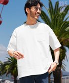 【その他のブランド/Other】のヘビーオンス ビッグシルエット 半袖 Tシャツ 26SS 大人の最旬トレンドファッション＆コーディネート founy(ファウニー) ファッション Fashion レディースファッション Fashion for Women トップス・カットソー Cut & Sew Tops シャツ・ブラウス・オフィスカジュアル Elegant Blouses & Button-Ups ロングTシャツ・Tシャツ Longline T-Shirts & Tees 春 Spring シンプル Simple, Minimal ビッグ Big, Oversized ボーダー Border, Stripe 半袖 Short Sleeve, Half Sleeve S/S・春夏 SS, Spring/Summer, Warm Season 再入荷 Restock / Back in Stock プチプライス・低価格 Affordable / Budget Price 夏 Summer 2026年 2026 2026春夏・S/S Spring/Summer 2026 SS26 thumbnail Bホワイト|ID: prp329100004987775 ipo3291000000037364846