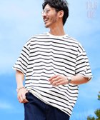 【その他のブランド/Other】のヘビーオンス ビッグシルエット 半袖 Tシャツ 26SS 大人の最旬トレンドファッション＆コーディネート founy(ファウニー) ファッション Fashion レディースファッション Fashion for Women トップス・カットソー Cut & Sew Tops シャツ・ブラウス・オフィスカジュアル Elegant Blouses & Button-Ups ロングTシャツ・Tシャツ Longline T-Shirts & Tees 春 Spring シンプル Simple, Minimal ビッグ Big, Oversized ボーダー Border, Stripe 半袖 Short Sleeve, Half Sleeve S/S・春夏 SS, Spring/Summer, Warm Season 再入荷 Restock / Back in Stock プチプライス・低価格 Affordable / Budget Price 夏 Summer 2026年 2026 2026春夏・S/S Spring/Summer 2026 SS26 thumbnail Aホワイトボーダー|ID: prp329100004987775 ipo3291000000037364847
