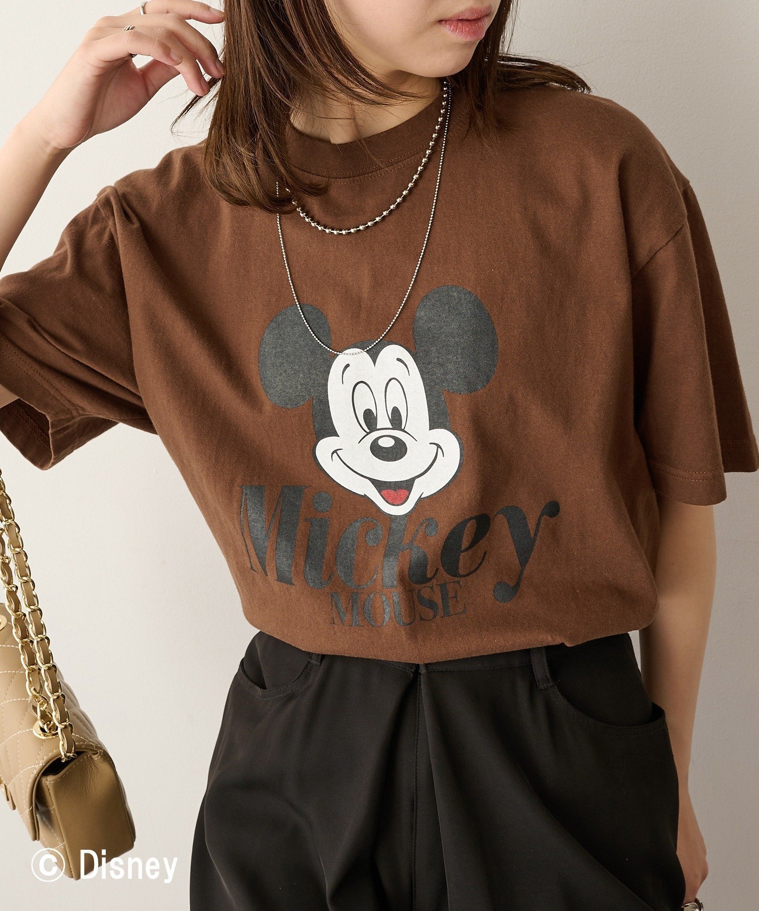 【カセットチャート/Cassette Chart】のGOOD ROCK SPEED/Disney / Mickey Mouse ミッキーマウス / Tシャツ 大人の最旬トレンドファッション＆コーディネート founy(ファウニー) 　ファッション　Fashion　レディースファッション　Fashion for Women　トップス・カットソー　Cut & Sew Tops　シャツ・ブラウス・オフィスカジュアル　Elegant Blouses & Button-Ups　ロングTシャツ・Tシャツ　Longline T-Shirts & Tees　インナー　Innerwear　ヴィンテージ　Vintage Style　キャラクター　Character, Licensed Characters　グラフィック　Graphic, Graphic Design　シンプル　Simple, Minimal　スラックス　Slacks, Dress Pants　デニム　Denim, Jeans Material　バランス　Balance, Style Balance　フロント　Front, Front Design　ベーシック　Basic, Essential　再入荷　Restock / Back in Stock　 other-1|ID: prp329100004987780 ipo3291000000037364872