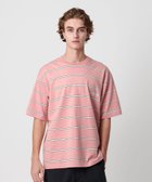 【ユナイテッドアローズ/UNITED ARROWS】のCGS. オーガニックコットン ボーダー Tシャツ 大人の最旬トレンドファッション＆コーディネート founy(ファウニー) ファッション Fashion レディースファッション Fashion for Women トップス・カットソー Cut & Sew Tops シャツ・ブラウス・オフィスカジュアル Elegant Blouses & Button-Ups ロングTシャツ・Tシャツ Longline T-Shirts & Tees インナー Innerwear ボーダー Border, Stripe ワンポイント One Point, Statement Accent アウトレット Outlet / Clearance thumbnail PINK|ID: prp329100004987786 ipo3291000000037364920