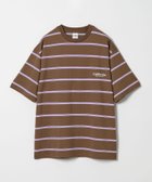 【ユナイテッドアローズ/UNITED ARROWS】のCGS. オーガニックコットン ボーダー Tシャツ 大人の最旬トレンドファッション＆コーディネート founy(ファウニー) ファッション Fashion レディースファッション Fashion for Women トップス・カットソー Cut & Sew Tops シャツ・ブラウス・オフィスカジュアル Elegant Blouses & Button-Ups ロングTシャツ・Tシャツ Longline T-Shirts & Tees インナー Innerwear ボーダー Border, Stripe ワンポイント One Point, Statement Accent アウトレット Outlet / Clearance thumbnail MD.BROWN|ID: prp329100004987786 ipo3291000000037364921