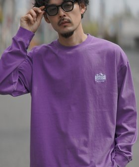 【インプローブス/improves】のGERRY ジェリー 別注 マウンテン 刺しゅう 長袖Tシャツ 大人の最旬トレンドファッション＆コーディネート founy(ファウニー) ファッション Fashion レディースファッション Fashion for Women トップス・カットソー Cut & Sew Tops シャツ・ブラウス・オフィスカジュアル Elegant Blouses & Button-Ups ロングTシャツ・Tシャツ Longline T-Shirts & Tees アウトドア Outdoor Clothing アメリカン American Style カーゴパンツ Cargo Pants, Utility Pants ショーツ Shorts, Short Pants シンプル Simple, Minimal デニム Denim, Jeans Material トレンド Trend, Trending Now 定番 Standard, Basic Item 長袖 Long Sleeve, Full Sleeve パープル Purple, Violet 別注 Limited Edition, Custom Order ワイド Wide, Wide Fit ワンポイント One Point, Statement Accent おすすめ Recommended / Our Picks |ID:prp329100004987789