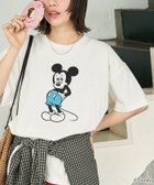 【フリークスストア/FREAK'S STORE】の限定展開 別注/前後/Mickey Mouse/ミッキーマウス 半袖Tシャツ 大人の最旬トレンドファッション＆コーディネート founy(ファウニー) ファッション Fashion レディースファッション Fashion for Women トップス・カットソー Cut & Sew Tops シャツ・ブラウス・オフィスカジュアル Elegant Blouses & Button-Ups ロングTシャツ・Tシャツ Longline T-Shirts & Tees 2026年 2026 2026春夏・S/S Spring/Summer 2026 SS26 おすすめ Recommended / Our Picks スペシャル Special, Limited Edition ビッグ Big, Oversized フロント Front, Front Design プリント Print, Printed Pattern 別注 Limited Edition, Custom Order 半袖 Short Sleeve, Half Sleeve 夏 Summer S/S・春夏 SS, Spring/Summer, Warm Season thumbnail オフホワイト|ID: prp329100004987844 ipo3291000000037365698