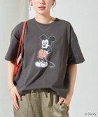 【フリークスストア/FREAK'S STORE】の限定展開 別注/前後/Mickey Mouse/ミッキーマウス 半袖Tシャツ 大人の最旬トレンドファッション＆コーディネート founy(ファウニー) ファッション Fashion レディースファッション Fashion for Women トップス・カットソー Cut & Sew Tops シャツ・ブラウス・オフィスカジュアル Elegant Blouses & Button-Ups ロングTシャツ・Tシャツ Longline T-Shirts & Tees 2026年 2026 2026春夏・S/S Spring/Summer 2026 SS26 おすすめ Recommended / Our Picks スペシャル Special, Limited Edition ビッグ Big, Oversized フロント Front, Front Design プリント Print, Printed Pattern 別注 Limited Edition, Custom Order 半袖 Short Sleeve, Half Sleeve 夏 Summer S/S・春夏 SS, Spring/Summer, Warm Season thumbnail ブラック|ID: prp329100004987844 ipo3291000000037365700