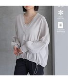 【アパートバイローリーズ/apart by lowrys】のドロストビッグVカーディガン 大人の最旬トレンドファッション＆コーディネート founy(ファウニー) ファッション Fashion レディースファッション Fashion for Women トップス・カットソー Cut & Sew Tops カーディガン・羽織り Layered Style Cardigans カーディガン Cardigan, Knitwear バランス Balance, Style Balance ロング Long, Long-Length thumbnail ライトグレー11|ID: prp329100004987845 ipo3291000000037365705