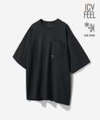 【ハレ/HARE】の【接触冷感】ポケットミニロゴカットソー 大人の最旬トレンドファッション＆コーディネート founy(ファウニー) ファッション Fashion レディースファッション Fashion for Women トップス・カットソー Cut & Sew Tops カットソー・ベーシックTシャツ Cut-and-Sewn Tops / Stretch Tees & Basics インナー Innerwear シンプル Simple, Minimal ベーシック Basic, Essential ポケット Pocket, Pocket Detail 夏 Summer thumbnail ブラック09|ID: prp329100004987876 ipo3291000000037366088