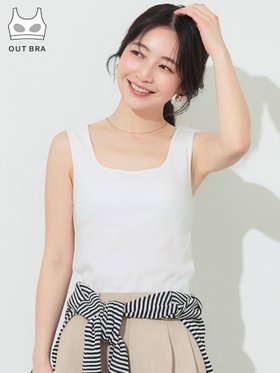 【コカ/COCA】のOUT BRA ベーシックタンクトップ 大人の最旬トレンドファッション＆コーディネート founy(ファウニー) ファッション Fashion レディースファッション Fashion for Women インナー Innerwear 春 Spring カーディガン Cardigan, Knitwear シンプル Simple, Minimal タンク Tank Top, Sleeveless Top デニム Denim, Jeans Material ノースリーブ Sleeveless, No-Sleeve フィット Fit, Slim Fit ベーシック Basic, Essential ポケット Pocket, Pocket Detail 無地 Plain, Solid Color ワイド Wide, Wide Fit 夏 Summer 2026年 2026 2026春夏・S/S Spring/Summer 2026 SS26 |ID:prp329100004987879