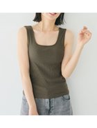 【コカ/COCA】のOUT BRA ベーシックタンクトップ 大人の最旬トレンドファッション＆コーディネート founy(ファウニー) ファッション Fashion レディースファッション Fashion for Women インナー Innerwear 春 Spring カーディガン Cardigan, Knitwear シンプル Simple, Minimal タンク Tank Top, Sleeveless Top デニム Denim, Jeans Material ノースリーブ Sleeveless, No-Sleeve フィット Fit, Slim Fit ベーシック Basic, Essential ポケット Pocket, Pocket Detail 無地 Plain, Solid Color ワイド Wide, Wide Fit 夏 Summer 2026年 2026 2026春夏・S/S Spring/Summer 2026 SS26 thumbnail Khaki|ID: prp329100004987879 ipo3291000000037366106