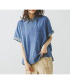 【グローバルワーク/GLOBAL WORK】のピグメントカレッジプルオーバー6分袖/660939 大人の最旬トレンドファッション＆コーディネート founy(ファウニー) ファッション Fashion レディースファッション Fashion for Women トップス・カットソー Cut & Sew Tops カジュアルプルオーバー・ニットトップス Pullovers & Knit Tops / Casual Pullovers おすすめ Recommended / Our Picks タイトスカート Pencil Skirt, Tight Skirt デニム Denim, Jeans Material ビンテージ Vintage, Retro Style ボトム Bottoms, Lower Wear ワイド Wide, Wide Fit ヴィンテージ Vintage Style thumbnail インディゴブルー85|ID: prp329100004987883 ipo3291000000037366144