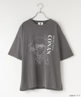 【ローリーズファーム/LOWRYS FARM】の【名探偵コナン】プリントTシャツ 大人の最旬トレンドファッション＆コーディネート founy(ファウニー) ファッション Fashion レディースファッション Fashion for Women トップス・カットソー Cut & Sew Tops シャツ・ブラウス・オフィスカジュアル Elegant Blouses & Button-Ups ロングTシャツ・Tシャツ Longline T-Shirts & Tees スタイリッシュ Stylish, Fashionable プリント Print, Printed Pattern |ID:prp329100004987888