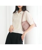 【ビューティ&ユース ユナイテッドアローズ/BEAUTY&YOUTH / UNITED ARROWS】のメッシュ ポロニット プルオーバー ウォッシャブル 大人の最旬トレンドファッション＆コーディネート founy(ファウニー) ファッション Fashion レディースファッション Fashion for Women トップス・カットソー Cut & Sew Tops ニット Knit Tops & Sweaters カジュアルプルオーバー・ニットトップス Pullovers & Knit Tops / Casual Pullovers インナー Innerwear ウォッシャブル Machine Washable コンパクト Compact, Small Size シアー Sheer, See-Through トレンド Trend, Trending Now ボトム Bottoms, Lower Wear ポロシャツ Polo Shirt, Collared Tee メッシュ Mesh, Net Fabric おすすめ Recommended / Our Picks thumbnail OFF WHITE|ID: prp329100004987889 ipo3291000000037366224