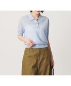 【ビューティ&ユース ユナイテッドアローズ/BEAUTY&YOUTH / UNITED ARROWS】のメッシュ ポロニット プルオーバー ウォッシャブル 大人の最旬トレンドファッション＆コーディネート founy(ファウニー) ファッション Fashion レディースファッション Fashion for Women トップス・カットソー Cut & Sew Tops ニット Knit Tops & Sweaters カジュアルプルオーバー・ニットトップス Pullovers & Knit Tops / Casual Pullovers インナー Innerwear ウォッシャブル Machine Washable コンパクト Compact, Small Size シアー Sheer, See-Through トレンド Trend, Trending Now ボトム Bottoms, Lower Wear ポロシャツ Polo Shirt, Collared Tee メッシュ Mesh, Net Fabric おすすめ Recommended / Our Picks thumbnail LT.BLUE|ID: prp329100004987889 ipo3291000000037366225