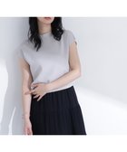 【ナチュラル ビューティー ベーシック/NATURAL BEAUTY BASIC】の総針ベーシックニット モックネック 大人の最旬トレンドファッション＆コーディネート founy(ファウニー) ファッション Fashion レディースファッション Fashion for Women トップス・カットソー Cut & Sew Tops ニット Knit Tops & Sweaters ストレート Straight, Straight Cut スリーブ Sleeve, Long Sleeve / Short Sleeve フレンチ French, French Style ベーシック Basic, Essential モックネック Mock Neck, Short Turtleneck 定番 Standard, Basic Item thumbnail グレージュ3|ID: prp329100004987895 ipo3291000000037366262