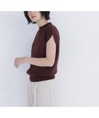 【ナチュラル ビューティー ベーシック/NATURAL BEAUTY BASIC】の総針ベーシックニット モックネック 大人の最旬トレンドファッション＆コーディネート founy(ファウニー) ファッション Fashion レディースファッション Fashion for Women トップス・カットソー Cut & Sew Tops ニット Knit Tops & Sweaters ストレート Straight, Straight Cut スリーブ Sleeve, Long Sleeve / Short Sleeve フレンチ French, French Style ベーシック Basic, Essential モックネック Mock Neck, Short Turtleneck 定番 Standard, Basic Item thumbnail ダークブラウン1|ID: prp329100004987895 ipo3291000000037366263