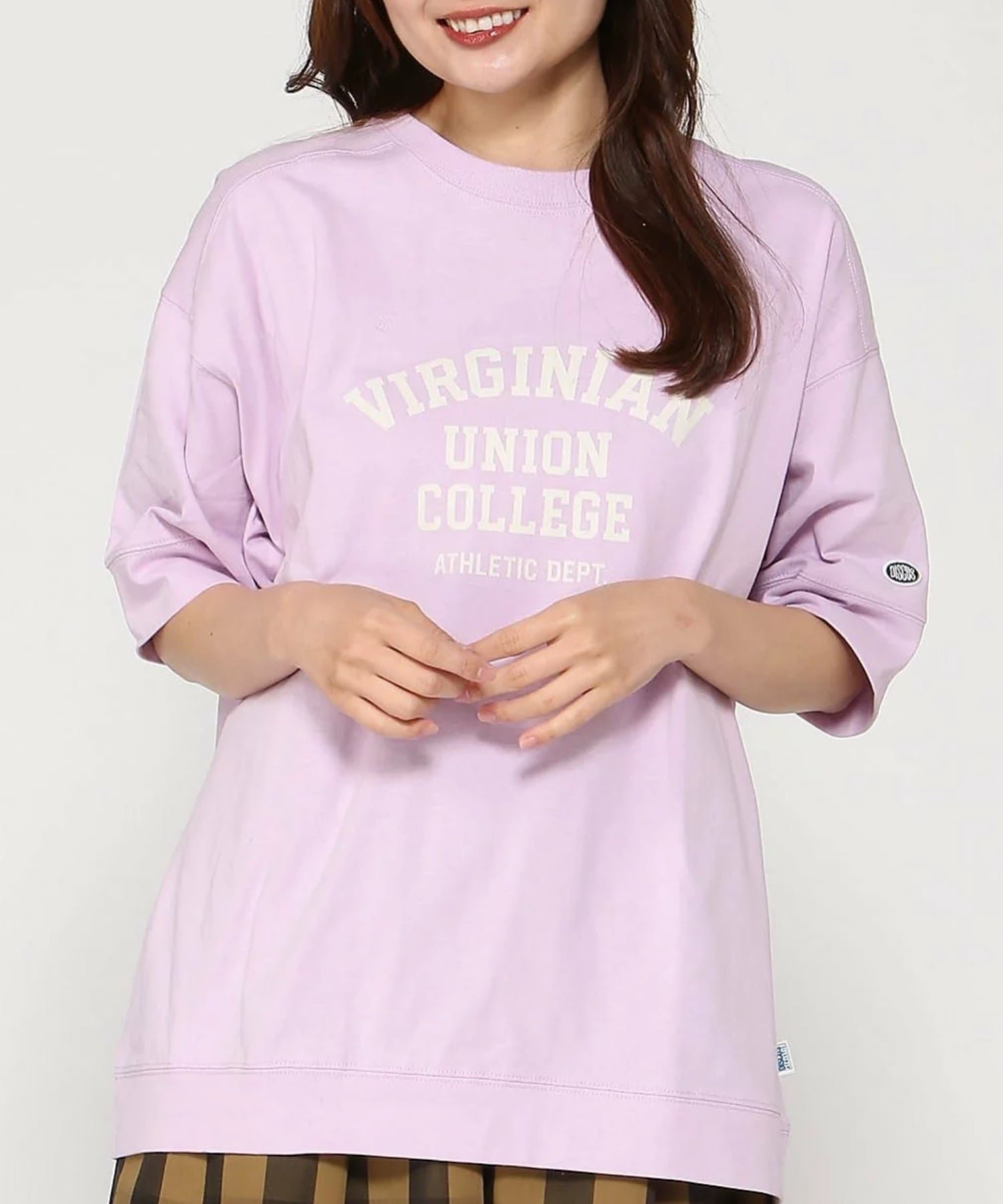 【ジーンズメイト/JEANS MATE】のDISCUS/ヘビーウエイト ルーズT インテリア・キッズ・メンズ・レディースファッション・服の通販 founy(ファウニー) 　ファッション　Fashion　レディースファッション　Fashion for Women　イエロー　Yellow　カーゴパンツ　Cargo Pants, Utility Pants　カーディガン　Cardigan, Knitwear　キャップ　Cap, Baseball Cap　キャラクター　Character, Licensed Characters　ジャケット　Jacket, Outerwear　スウェット / スエット　Sweatshirt, Sweatwear　ストライプ　Stripe, Striped Pattern　スニーカー　Sneakers, Trainers　スポーツ　Sports, Activewear　スラックス　Slacks, Dress Pants　セットアップ　Set-Up, Coordinated Outfit　センター　Center, Center Line　デニム　Denim, Jeans Material　トレンド　Trend, Trending Now　定番　Standard, Basic Item　人気　Popular, Best Seller　パーカー　Hoodie, Parka　フレア　Flare, Flared　ブルゾン　Blouson, Bomber Jacket　ベーシック　Basic, Essential　ボーダー　Border, Stripe　ミリタリー　Military, Army Style　ラベンダー　Lavender　リュック　Backpack, Rucksack　ルーズ　Loose, Oversized　ロング　Long, Long-Length　ワンポイント　One Point, Statement Accent　ラベンダー|ID: prp329100004987901 ipo3291000000037366327