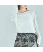 【ラコレ/LAKOLE】のスラブシアー長袖T 大人の最旬トレンドファッション＆コーディネート founy(ファウニー) ファッション Fashion レディースファッション Fashion for Women トップス・カットソー Cut & Sew Tops インナー Innerwear サロペット Overalls, Salopette シアー Sheer, See-Through シンプル Simple, Minimal ジャケット Jacket, Outerwear 長袖 Long Sleeve, Full Sleeve thumbnail オフホワイト|ID: prp329100004987904 ipo3291000000037366372