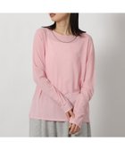 【ラコレ/LAKOLE】のスラブシアー長袖T 大人の最旬トレンドファッション＆コーディネート founy(ファウニー) ファッション Fashion レディースファッション Fashion for Women トップス・カットソー Cut & Sew Tops インナー Innerwear サロペット Overalls, Salopette シアー Sheer, See-Through シンプル Simple, Minimal ジャケット Jacket, Outerwear 長袖 Long Sleeve, Full Sleeve thumbnail ライトピンク|ID: prp329100004987904 ipo3291000000037366375