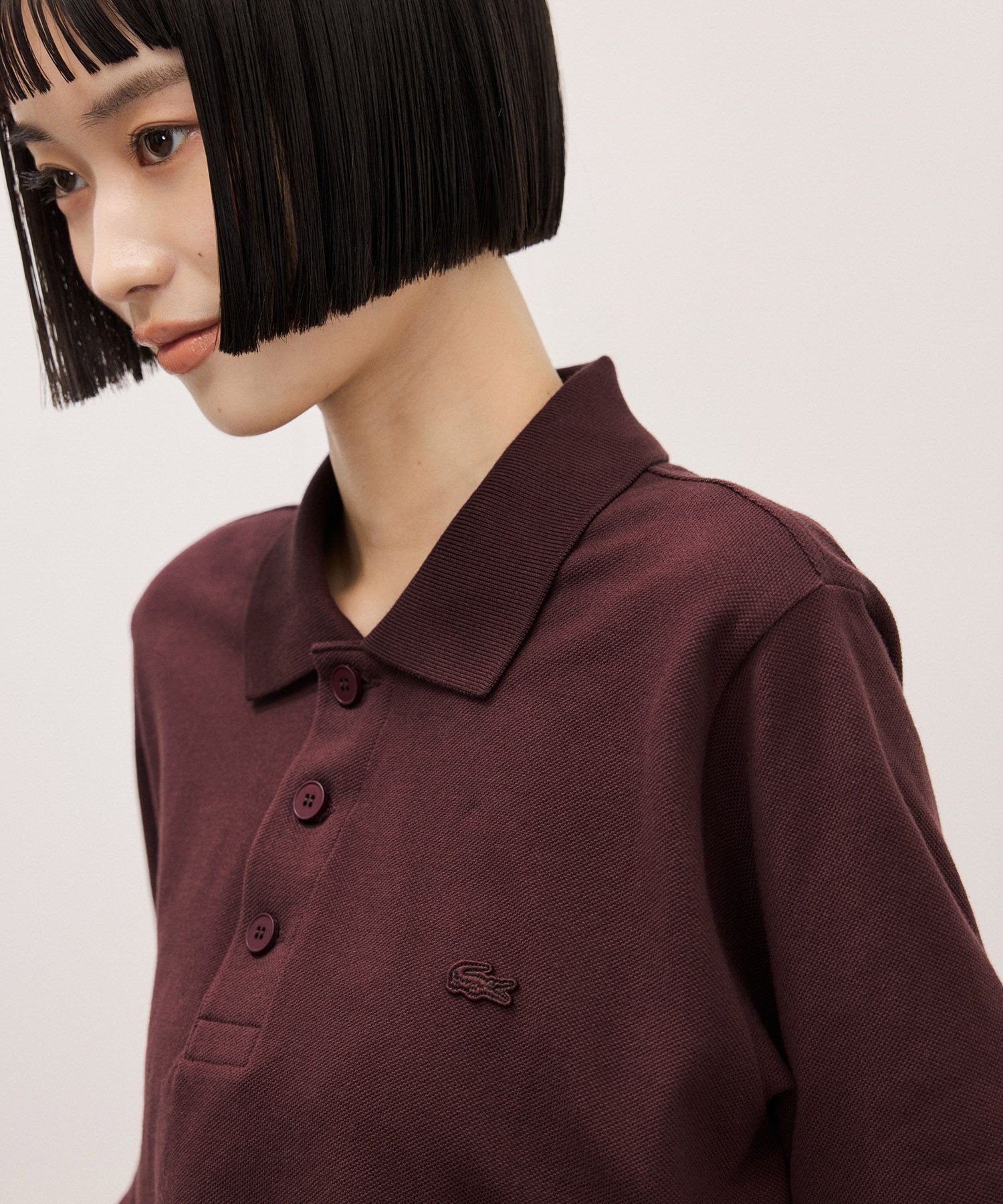 【アダム エ ロペ/ADAM ET ROPE'】の【LACOSTE for ADAM ET ROPE 】別注 Classic Polo インテリア・キッズ・メンズ・レディースファッション・服の通販 founy(ファウニー) 　ファッション　Fashion　レディースファッション　Fashion for Women　クラシック　Classic, Timeless Style　パターン　Pattern, Design Print　フランス　France, French　フロント　Front, Front Design　ポロシャツ　Polo Shirt, Collared Tee　別注　Limited Edition, Custom Order　メンズ　Men's, Menswear　2026年　2026　2026春夏・S/S　Spring/Summer 2026 SS26　ワイン系(67)|ID: prp329100004987905 ipo3291000000037366385