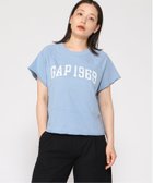 【ギャップ/GAP】のリラックスフィット フレンチテリー グラフィック Tシャツ 大人の最旬トレンドファッション＆コーディネート founy(ファウニー) ファッション Fashion レディースファッション Fashion for Women トップス・カットソー Cut & Sew Tops シャツ・ブラウス・オフィスカジュアル Elegant Blouses & Button-Ups ロングTシャツ・Tシャツ Longline T-Shirts & Tees グラフィック Graphic, Graphic Design スポーティ Sporty, Casual Athletic デニム Denim, Jeans Material フィット Fit, Slim Fit フレンチ French, French Style リラックス Relax, Relaxed Fit thumbnail BLUE_SUEDE|ID: prp329100004987906 ipo3291000000037366388