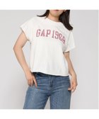 【ギャップ/GAP】のリラックスフィット フレンチテリー グラフィック Tシャツ 大人の最旬トレンドファッション＆コーディネート founy(ファウニー) ファッション Fashion レディースファッション Fashion for Women トップス・カットソー Cut & Sew Tops シャツ・ブラウス・オフィスカジュアル Elegant Blouses & Button-Ups ロングTシャツ・Tシャツ Longline T-Shirts & Tees グラフィック Graphic, Graphic Design スポーティ Sporty, Casual Athletic デニム Denim, Jeans Material フィット Fit, Slim Fit フレンチ French, French Style リラックス Relax, Relaxed Fit thumbnail NEW_OFF_WHITE|ID: prp329100004987906 ipo3291000000037366390