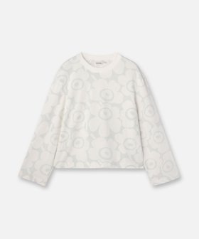【マリメッコ/marimekko】のValkea Unikko カットソー 大人の最旬トレンドファッション＆コーディネート founy(ファウニー) ファッション Fashion レディースファッション Fashion for Women トップス・カットソー Cut & Sew Tops カットソー・ベーシックTシャツ Cut-and-Sewn Tops / Stretch Tees & Basics インナー Innerwear カットソー Cut and Sewn Top |ID:prp329100004987907