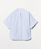 【ユナイテッドアローズ/UNITED ARROWS】のスキッパー フォルム シャツ 5分袖 A DAY IN THE LIFE 大人の最旬トレンドファッション＆コーディネート founy(ファウニー) ファッション Fashion レディースファッション Fashion for Women トップス・カットソー Cut & Sew Tops シャツ・ブラウス・オフィスカジュアル Elegant Blouses & Button-Ups 洗える Machine Washable カフス Cuff Design シンプル Simple, Minimal スキッパー Skipper, Open Collar スラックス Slacks, Dress Pants スリーブ Sleeve, Long Sleeve / Short Sleeve ダブル Double, Double-Breasted デニム Denim, Jeans Material トレンド Trend, Trending Now 定番 Standard, Basic Item 人気 Popular, Best Seller ハーフ Half, Half-Length バランス Balance, Style Balance フェイス Face, Facial Design フェミニン Feminine, Girly フォルム Silhouette, Form ブロード Broadcloth, Fine Cotton プリーツ Pleats, Pleated アウトレット Outlet / Clearance ビジネス 仕事 通勤 Business / Work / Commuting thumbnail その他1|ID: prp329100004987908 ipo3291000000037366410