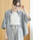 【コーエン/COEN】のコットンレーヨンデニム半袖シャツ【インフルエンサー紹介アイテム】 大人の最旬トレンドファッション＆コーディネート founy(ファウニー) ファッション Fashion レディースファッション Fashion for Women トップス・カットソー Cut & Sew Tops シャツ・ブラウス・オフィスカジュアル Elegant Blouses & Button-Ups 厚底 Platform Shoes 春 Spring スウェット / スエット Sweatshirt, Sweatwear スニーカー Sneakers, Trainers セットアップ Set-Up, Coordinated Outfit デニム Denim, Jeans Material バランス Balance, Style Balance 半袖 Short Sleeve, Half Sleeve 羽織 Haori, Light Jacket リラックス Relax, Relaxed Fit ワイド Wide, Wide Fit おすすめ Recommended / Our Picks 夏 Summer 2026年 2026 2026春夏・S/S Spring/Summer 2026 SS26 thumbnail LT.GRAY|ID: prp329100004987909 ipo3291000000037366419