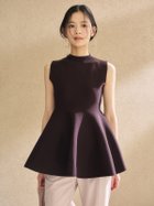 【アニュアンス/anuans】のホールガーメントペプラムニット 大人の最旬トレンドファッション＆コーディネート founy(ファウニー) ファッション Fashion レディースファッション Fashion for Women トップス・カットソー Cut & Sew Tops ニット Knit Tops & Sweaters エアリー Airy Texture エレガント 上品 Elegant フォルム Silhouette, Form フレア Flare, Flared ペプラム Peplum, Flared Hem ホールガーメント WholeGarment, Seamless Knit thumbnail BROWN|ID: prp329100004987916 ipo3291000000037366514
