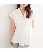 【ナチュラルクチュール/natural couture】のイレヘムカットソートップス 大人の最旬トレンドファッション＆コーディネート founy(ファウニー) ファッション Fashion レディースファッション Fashion for Women トップス・カットソー Cut & Sew Tops カットソー・ベーシックTシャツ Cut-and-Sewn Tops / Stretch Tees & Basics アクセサリー Fashion Accessories サンダル Sandals, Summer Shoes シンプル Simple, Minimal ジャケット Jacket, Outerwear スニーカー Sneakers, Trainers デコルテ Décolleté, Neckline フォーマル Formal, Dressy 再入荷 Restock / Back in Stock エレガント 上品 Elegant 2026年 2026 2026春夏・S/S Spring/Summer 2026 SS26 thumbnail オフホワイト|ID: prp329100004987918 ipo3291000000037366538
