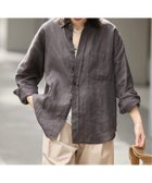 【ジャーナルスタンダード/JOURNAL STANDARD】のリネンレギュラーカラーシャツ 大人の最旬トレンドファッション＆コーディネート founy(ファウニー) ファッション Fashion レディースファッション Fashion for Women トップス・カットソー Cut & Sew Tops シャツ・ブラウス・オフィスカジュアル Elegant Blouses & Button-Ups リネン Linen, Linen Fabric 夏 Summer thumbnail グレー|ID: prp329100004987922 ipo3291000000037366584