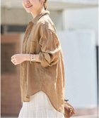 【ジャーナルスタンダード/JOURNAL STANDARD】のリネンレギュラーカラーシャツ 大人の最旬トレンドファッション＆コーディネート founy(ファウニー) ファッション Fashion レディースファッション Fashion for Women トップス・カットソー Cut & Sew Tops シャツ・ブラウス・オフィスカジュアル Elegant Blouses & Button-Ups リネン Linen, Linen Fabric 夏 Summer thumbnail ベージュ|ID: prp329100004987922 ipo3291000000037366586