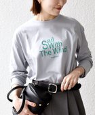【シップス/SHIPS】の【SHIPS any別注】monmimi 洗濯機可能 ロゴ プリント ロンTEE 26SS 大人の最旬トレンドファッション＆コーディネート founy(ファウニー) ファッション Fashion レディースファッション Fashion for Women トップス・カットソー Cut & Sew Tops ロングTシャツ・Tシャツ Longline T-Shirts & Tees 洗える Machine Washable カーディガン Cardigan, Knitwear ジャケット Jacket, Outerwear スリーブ Sleeve, Long Sleeve / Short Sleeve 人気 Popular, Best Seller プリント Print, Printed Pattern 別注 Limited Edition, Custom Order ロング Long, Long-Length 2026年 2026 2026春夏・S/S Spring/Summer 2026 SS26 thumbnail ライトブルー|ID: prp329100004987929 ipo3291000000037366631