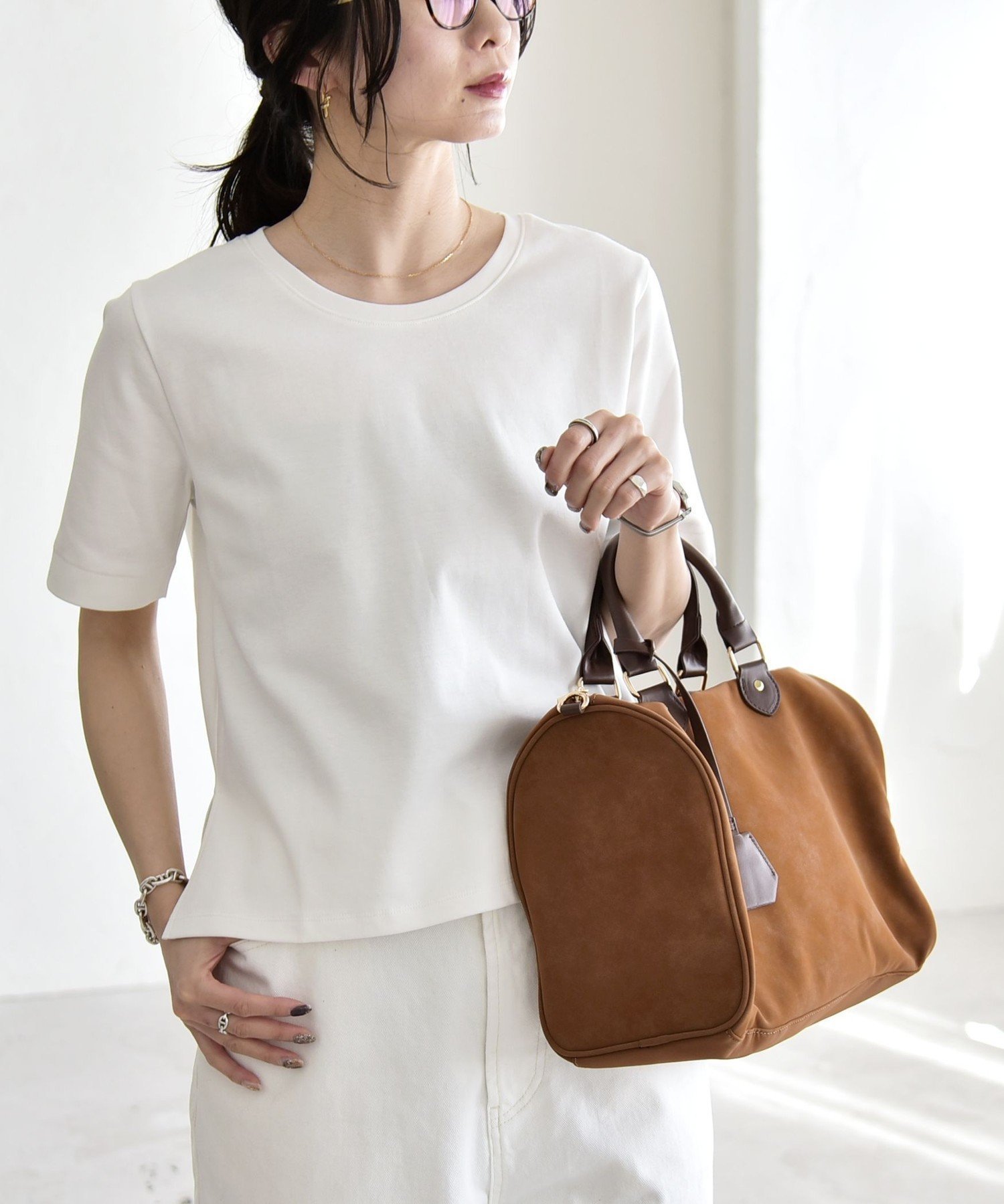 【シップス/SHIPS】のquaranciel 接触冷感/汗染み防止加工/洗濯機可能 ベーシック コンパクト TEE 大人の最旬トレンドファッション＆コーディネート founy(ファウニー) 　ファッション　Fashion　レディースファッション　Fashion for Women　インナー　Innerwear　洗える　Machine Washable　カーディガン　Cardigan, Knitwear　コンパクト　Compact, Small Size　ショート　Short, Short Length　ジャケット　Jacket, Outerwear　スリット　Slit, Slit Detail　デニム　Denim, Jeans Material　トレンド　Trend, Trending Now　バランス　Balance, Style Balance　フィット　Fit, Slim Fit　ベーシック　Basic, Essential　ボトム　Bottoms, Lower Wear　ワイド　Wide, Wide Fit　おすすめ　Recommended / Our Picks　ビジネス 仕事 通勤　Business / Work / Commuting　2026年　2026　2026春夏・S/S　Spring/Summer 2026 SS26　 other-1|ID: prp329100004987935 ipo3291000000037366659