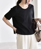 【シップス/SHIPS】のquaranciel 接触冷感/汗染み防止加工/洗濯機可能 ベーシック コンパクト TEE 大人の最旬トレンドファッション＆コーディネート founy(ファウニー) ファッション Fashion レディースファッション Fashion for Women インナー Innerwear 洗える Machine Washable カーディガン Cardigan, Knitwear コンパクト Compact, Small Size ショート Short, Short Length ジャケット Jacket, Outerwear スリット Slit, Slit Detail デニム Denim, Jeans Material トレンド Trend, Trending Now バランス Balance, Style Balance フィット Fit, Slim Fit ベーシック Basic, Essential ボトム Bottoms, Lower Wear ワイド Wide, Wide Fit おすすめ Recommended / Our Picks ビジネス 仕事 通勤 Business / Work / Commuting 2026年 2026 2026春夏・S/S Spring/Summer 2026 SS26 thumbnail ブラック|ID: prp329100004987935 ipo3291000000037366661
