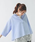 【グローバルワーク/GLOBAL WORK】のAiryBreezeカーデブラウス/636699 大人の最旬トレンドファッション＆コーディネート founy(ファウニー) ファッション Fashion レディースファッション Fashion for Women トップス・カットソー Cut & Sew Tops シャツ・ブラウス・オフィスカジュアル Elegant Blouses & Button-Ups おすすめ Recommended / Our Picks インナー Innerwear カフス Cuff Design カーディガン Cardigan, Knitwear サロペット Overalls, Salopette スリット Slit, Slit Detail セットアップ Set-Up, Coordinated Outfit フレア Flare, Flared メタル Metal, Metal Parts ワイド Wide, Wide Fit 吸水 Absorbent, Quick-Dry 旅行 Travel 楽ちん Easy Fit, Comfortable 羽織 Haori, Light Jacket thumbnail サックス83|ID: prp329100004987937 ipo3291000000037366671