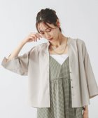 【グローバルワーク/GLOBAL WORK】のAiryBreezeカーデブラウス/636699 大人の最旬トレンドファッション＆コーディネート founy(ファウニー) ファッション Fashion レディースファッション Fashion for Women トップス・カットソー Cut & Sew Tops シャツ・ブラウス・オフィスカジュアル Elegant Blouses & Button-Ups おすすめ Recommended / Our Picks インナー Innerwear カフス Cuff Design カーディガン Cardigan, Knitwear サロペット Overalls, Salopette スリット Slit, Slit Detail セットアップ Set-Up, Coordinated Outfit フレア Flare, Flared メタル Metal, Metal Parts ワイド Wide, Wide Fit 吸水 Absorbent, Quick-Dry 旅行 Travel 楽ちん Easy Fit, Comfortable 羽織 Haori, Light Jacket thumbnail ライトグレー15|ID: prp329100004987937 ipo3291000000037366673