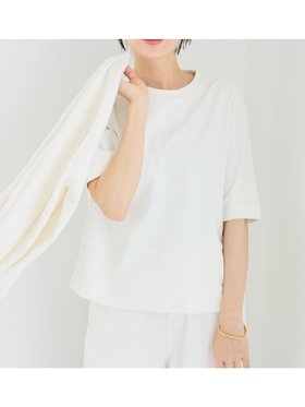 【コカ/COCA】の【UVカット/速乾/ストレッチ】EAZYTEX オーバーサイズTシャツ 大人の最旬トレンドファッション＆コーディネート founy(ファウニー) ファッション Fashion レディースファッション Fashion for Women トップス・カットソー Cut & Sew Tops シャツ・ブラウス・オフィスカジュアル Elegant Blouses & Button-Ups ロングTシャツ・Tシャツ Longline T-Shirts & Tees 春 Spring 軽量 Lightweight, Ultra Light ショルダー Shoulder, Shoulder Strap シンプル Simple, Minimal ストレッチ Stretch, Stretchy Fabric スラックス Slacks, Dress Pants デニム Denim, Jeans Material ドロップ Drop Shoulder, Dropped Style ビッグ Big, Oversized ポケット Pocket, Pocket Detail 半袖 Short Sleeve, Half Sleeve 無地 Plain, Solid Color ワイド Wide, Wide Fit S/S・春夏 SS, Spring/Summer, Warm Season 夏 Summer 2026年 2026 2026春夏・S/S Spring/Summer 2026 SS26 |ID:prp329100004987941