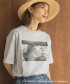 【スタディオ クリップ/studio CLIP】のLIFE フォトグラフィックTシャツ 大人の最旬トレンドファッション＆コーディネート founy(ファウニー) ファッション Fashion レディースファッション Fashion for Women トップス・カットソー Cut & Sew Tops シャツ・ブラウス・オフィスカジュアル Elegant Blouses & Button-Ups ロングTシャツ・Tシャツ Longline T-Shirts & Tees インナー Innerwear カットソー Cut and Sewn Top グラフィック Graphic, Graphic Design サロペット Overalls, Salopette シンプル Simple, Minimal ジャケット Jacket, Outerwear 雑誌 Magazine, Fashion Magazine デニム Denim, Jeans Material 定番 Standard, Basic Item プリント Print, Printed Pattern ベーシック Basic, Essential おすすめ Recommended / Our Picks 夏 Summer thumbnail グレー15|ID: prp329100004987943 ipo3291000000037366743