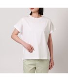 【ユナイテッドアローズ/UNITED ARROWS】のシルケット天竺 クルーネックTシャツ A DAY IN THE LIFE 大人の最旬トレンドファッション＆コーディネート founy(ファウニー) ファッション Fashion レディースファッション Fashion for Women トップス・カットソー Cut & Sew Tops シャツ・ブラウス・オフィスカジュアル Elegant Blouses & Button-Ups ロングTシャツ・Tシャツ Longline T-Shirts & Tees インナー Innerwear 洗える Machine Washable カットソー Cut and Sewn Top コンパクト Compact, Small Size シルケット Silket, Silky Cotton シンプル Simple, Minimal なめらか Smooth, Silky Texture バランス Balance, Style Balance ルーズ Loose, Oversized アウトレット Outlet / Clearance エレガント 上品 Elegant ビジネス 仕事 通勤 Business / Work / Commuting thumbnail OFF WHITE|ID: prp329100004987947 ipo3291000000037366781