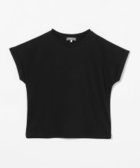 【ユナイテッドアローズ/UNITED ARROWS】のシルケット天竺 クルーネックTシャツ A DAY IN THE LIFE 大人の最旬トレンドファッション＆コーディネート founy(ファウニー) ファッション Fashion レディースファッション Fashion for Women トップス・カットソー Cut & Sew Tops シャツ・ブラウス・オフィスカジュアル Elegant Blouses & Button-Ups ロングTシャツ・Tシャツ Longline T-Shirts & Tees インナー Innerwear 洗える Machine Washable カットソー Cut and Sewn Top コンパクト Compact, Small Size シルケット Silket, Silky Cotton シンプル Simple, Minimal なめらか Smooth, Silky Texture バランス Balance, Style Balance ルーズ Loose, Oversized アウトレット Outlet / Clearance エレガント 上品 Elegant ビジネス 仕事 通勤 Business / Work / Commuting thumbnail BLACK|ID: prp329100004987947 ipo3291000000037366782