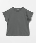 【ユナイテッドアローズ/UNITED ARROWS】のシルケット天竺 クルーネックTシャツ A DAY IN THE LIFE 大人の最旬トレンドファッション＆コーディネート founy(ファウニー) ファッション Fashion レディースファッション Fashion for Women トップス・カットソー Cut & Sew Tops シャツ・ブラウス・オフィスカジュアル Elegant Blouses & Button-Ups ロングTシャツ・Tシャツ Longline T-Shirts & Tees インナー Innerwear 洗える Machine Washable カットソー Cut and Sewn Top コンパクト Compact, Small Size シルケット Silket, Silky Cotton シンプル Simple, Minimal なめらか Smooth, Silky Texture バランス Balance, Style Balance ルーズ Loose, Oversized アウトレット Outlet / Clearance エレガント 上品 Elegant ビジネス 仕事 通勤 Business / Work / Commuting thumbnail DK.GRAY|ID: prp329100004987947 ipo3291000000037366783