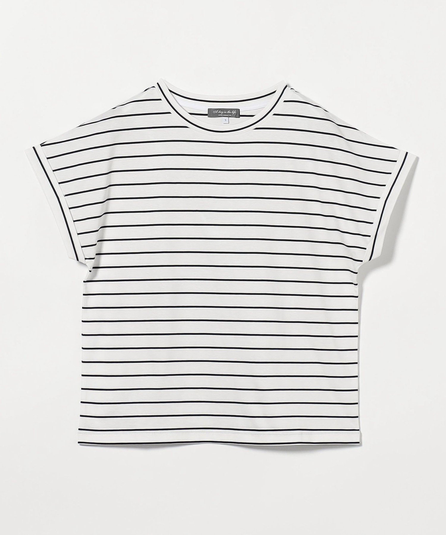 【ユナイテッドアローズ/UNITED ARROWS】のシルケット天竺 クルーネックTシャツ A DAY IN THE LIFE インテリア・キッズ・メンズ・レディースファッション・服の通販 founy(ファウニー) 　ファッション　Fashion　レディースファッション　Fashion for Women　トップス・カットソー　Cut & Sew Tops　シャツ・ブラウス・オフィスカジュアル　Elegant Blouses & Button-Ups　ロングTシャツ・Tシャツ　Longline T-Shirts & Tees　インナー　Innerwear　洗える　Machine Washable　カットソー　Cut and Sewn Top　コンパクト　Compact, Small Size　シルケット　Silket, Silky Cotton　シンプル　Simple, Minimal　なめらか　Smooth, Silky Texture　バランス　Balance, Style Balance　ルーズ　Loose, Oversized　アウトレット　Outlet / Clearance　エレガント 上品　Elegant　ビジネス 仕事 通勤　Business / Work / Commuting　その他1|ID: prp329100004987947 ipo3291000000037366786