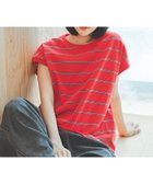 【ニコアンド/niko and】のCOLORマイスターフレンチプルオーバー 大人の最旬トレンドファッション＆コーディネート founy(ファウニー) ファッション Fashion レディースファッション Fashion for Women トップス・カットソー Cut & Sew Tops カジュアルプルオーバー・ニットトップス Pullovers & Knit Tops / Casual Pullovers おすすめ Recommended / Our Picks インナー Innerwear サロペット Overalls, Salopette シンプル Simple, Minimal スリーブ Sleeve, Long Sleeve / Short Sleeve ノースリーブ Sleeveless, No-Sleeve フィット Fit, Slim Fit フレンチ French, French Style ベスト Vest, Waistcoat ベーシック Basic, Essential ボーダー Border, Stripe ワイド Wide, Wide Fit 人気 Popular, Best Seller 夏 Summer thumbnail レッドボーダー|ID: prp329100004987953 ipo3291000000037366811