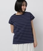 【ニコアンド/niko and】のCOLORマイスターフレンチプルオーバー 大人の最旬トレンドファッション＆コーディネート founy(ファウニー) ファッション Fashion レディースファッション Fashion for Women トップス・カットソー Cut & Sew Tops カジュアルプルオーバー・ニットトップス Pullovers & Knit Tops / Casual Pullovers おすすめ Recommended / Our Picks インナー Innerwear サロペット Overalls, Salopette シンプル Simple, Minimal スリーブ Sleeve, Long Sleeve / Short Sleeve ノースリーブ Sleeveless, No-Sleeve フィット Fit, Slim Fit フレンチ French, French Style ベスト Vest, Waistcoat ベーシック Basic, Essential ボーダー Border, Stripe ワイド Wide, Wide Fit 人気 Popular, Best Seller 夏 Summer thumbnail ネイビーボーダー|ID: prp329100004987953 ipo3291000000037366814