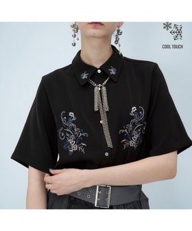 【ハレ/HARE】の【接触冷感】トロミシシュウシャツ 大人の最旬トレンドファッション＆コーディネート founy(ファウニー) ファッション Fashion レディースファッション Fashion for Women トップス・カットソー Cut & Sew Tops シャツ・ブラウス・オフィスカジュアル Elegant Blouses & Button-Ups おすすめ Recommended / Our Picks インナー Innerwear ウェーブ Wavy Pattern キャップ Cap, Baseball Cap ストレート Straight, Straight Cut スニーカー Sneakers, Trainers ミドル Middle Length, Mid Height ワンポイント One Point, Statement Accent 人気 Popular, Best Seller 夏 Summer 定番 Standard, Basic Item |ID:prp329100004987964