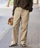 【スピック&スパン/Spick & Span】の《追加2》ルーズベイカーパンツ 大人の最旬トレンドファッション＆コーディネート founy(ファウニー) ファッション Fashion レディースファッション Fashion for Women パンツ Pants & Trousers ストレート Straight, Straight Cut トレンド Trend, Trending Now バランス Balance, Style Balance thumbnail ベージュ A|ID: prp329100004987965 ipo3291000000037366902